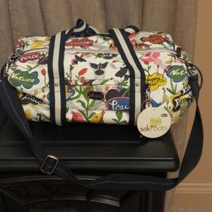 Large Sakroots Peace and Jungle Print bag.